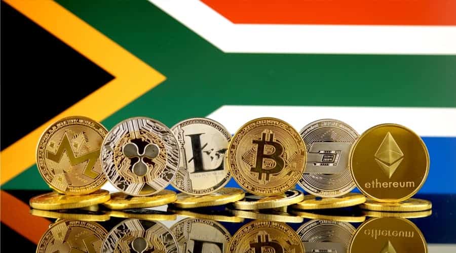 العملات الرقمية فى جنوب أفريقيا